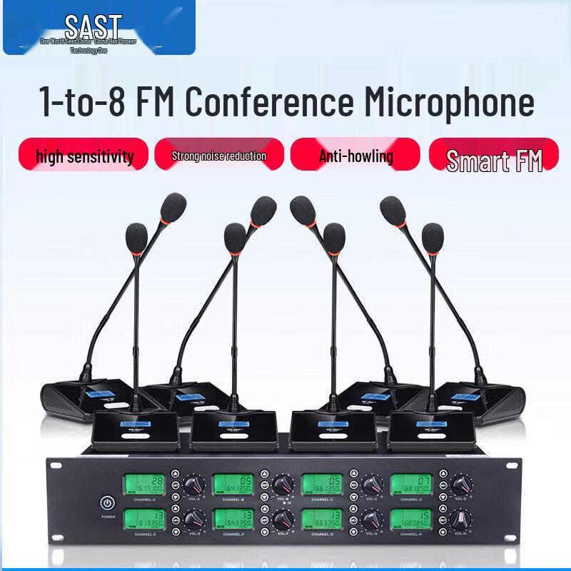 SAST Professional True Diversity Wireless Microphone System (CN Version)