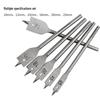 Hex Handle Flat Drill Bit Set for Woodworking