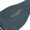 Dior B0003CBTE_M928 CDHardware Embroidered Canvas Logo Belt Navy X Beige