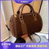 Autumn and Winter New Niche Bag Women's Plush Pillow Bag Casual Portable Shoulder Messenger Bag