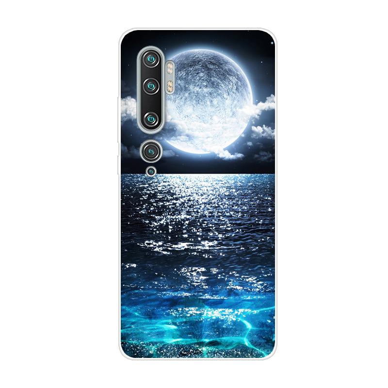 For Xiaomi Mi Note 10 Case Soft Silicone Back Cover Phone Case on For Xiaomi Redmi Note 10 Pro Coque For Xiomi Mi Note10 Pro