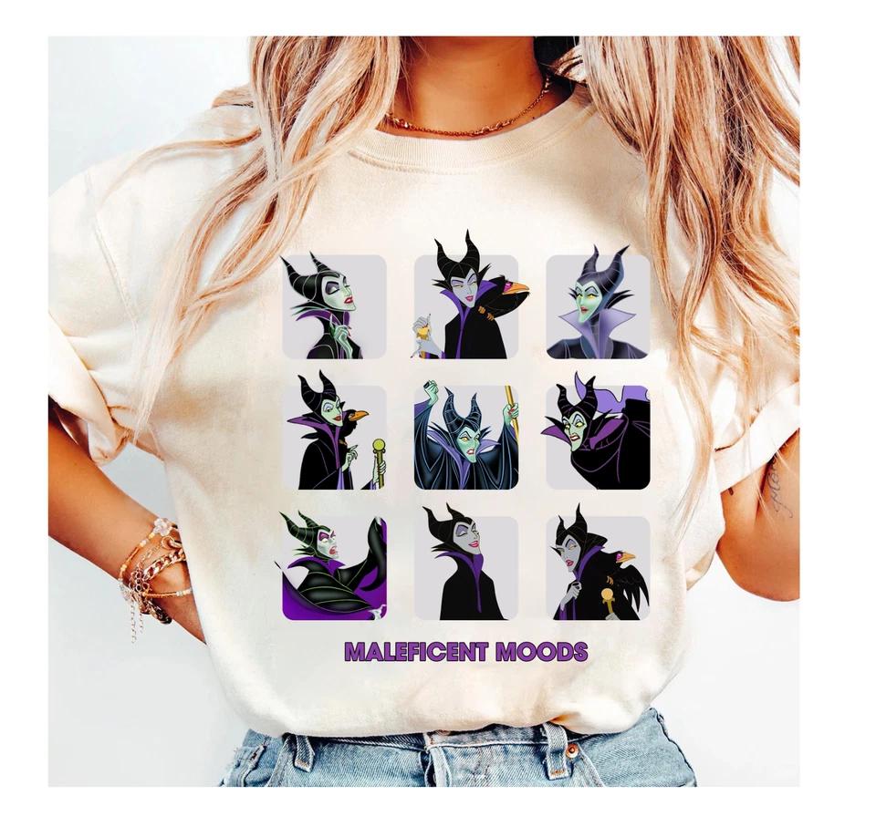 Maleficent Moods Funny Villains Unisex T shirt Adult Shirt T-shirt 10013 XL