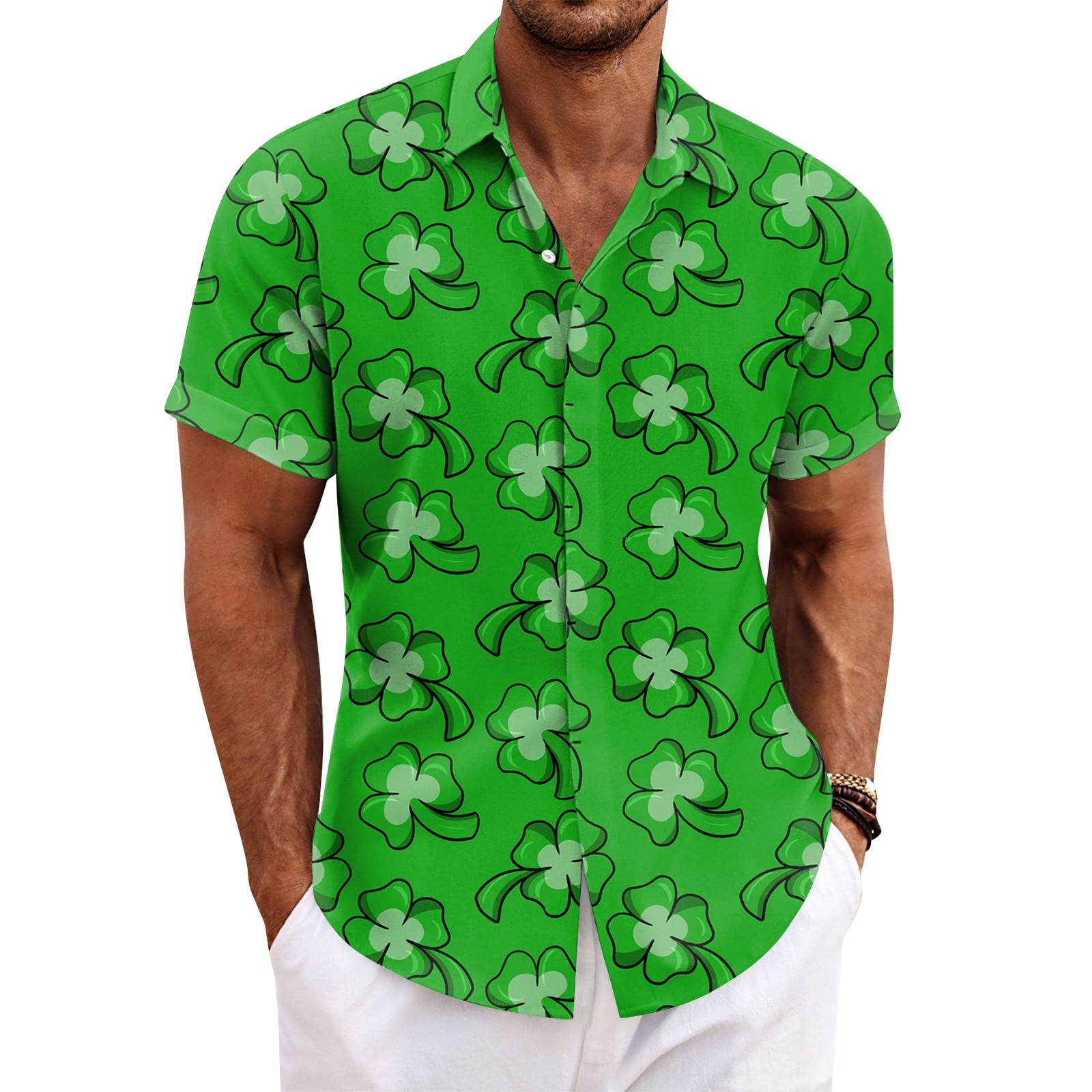 

Рубашка для мужчин, мужские винтажные рубашки для боулинга на пуговицах, летняя пляжная рубашка с коротким рукавом XXL