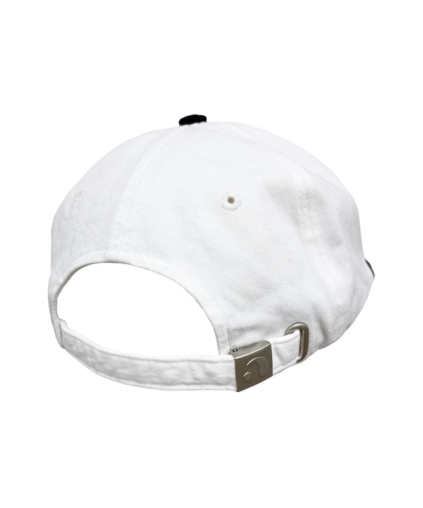 Paeseul Strawberry Washed Cap White/Black