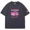 Iu Retro American Style T Shirt With Cartoon Print For Casual Summer Wear
