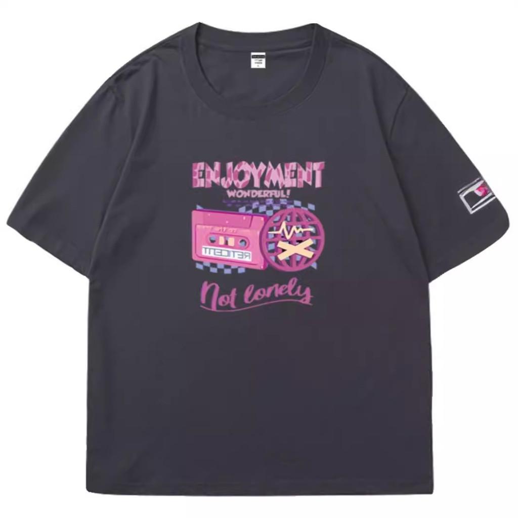Iu Retro American Style T Shirt With Cartoon Print For Casual Summer Wear