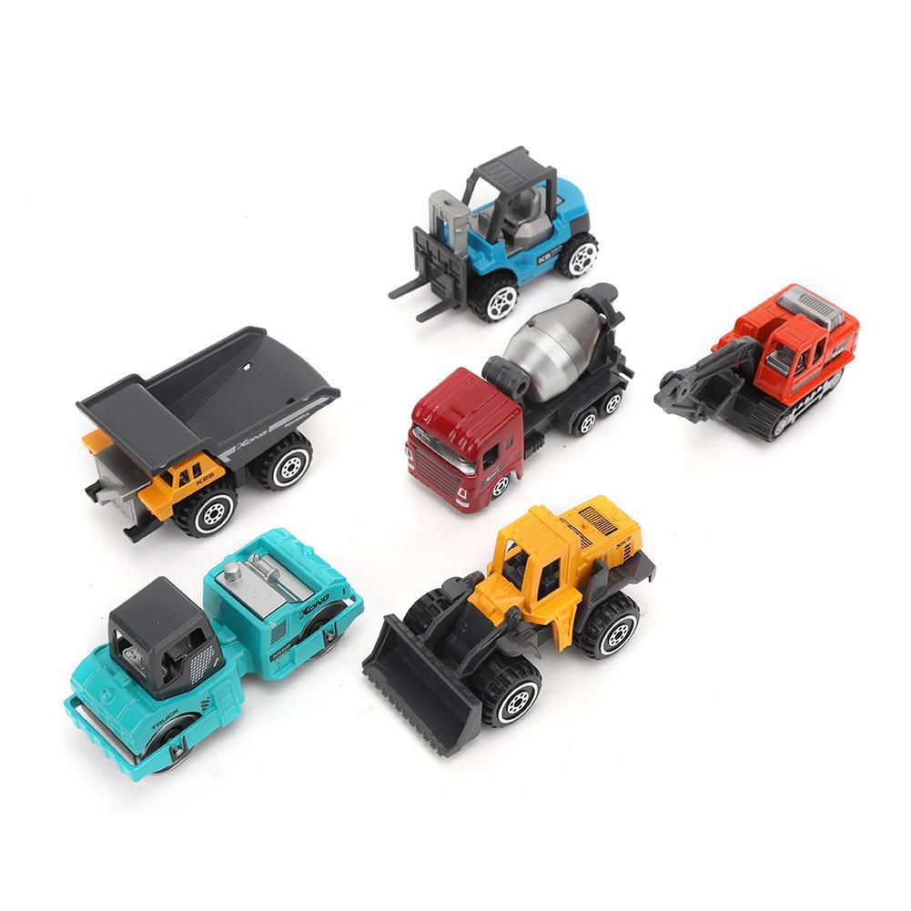 1Celsius64   Alloy Truck Engineering Car Toys Model Set for Children Gift Home Decoration