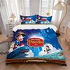 Pinocchio'S Magical Journey Print 3Pcs Bedding Setduvet Cover With 2 Bedropillowcase Home Birthday Gift