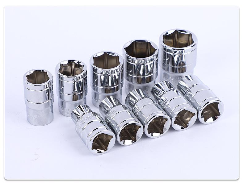 Fast Ratchet Wrench Set: Large, Medium, Small Gear Sockets, Two-Way Pin Wheel, Chrome Vanadium Steel for Auto Repair