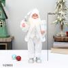 Christmas Display Standing Santa Claus Figurine Doll For Home Decoration Window