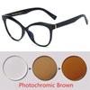Big Cat Eyes Glasses Women Luxury Steampunk Photochromic Prescription Myopia Glasses 0 To -6 0
