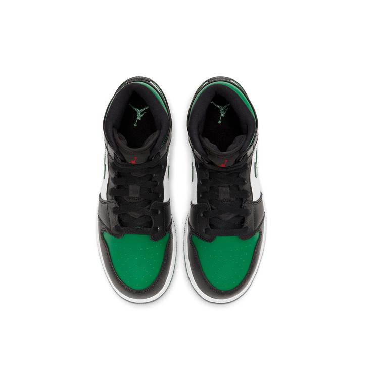 Jordan 1 Średnio Zielony Toe GS 554725-067