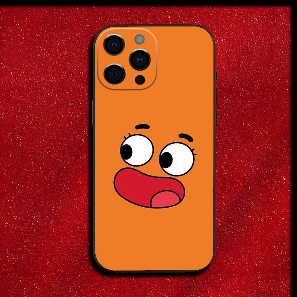 A-Amazing World of G-Gumball Phone Case For iPhone 16,15,14,13,12,11,Pro,X,XS,Max,XR,Plus,Mini Soft Black Cover