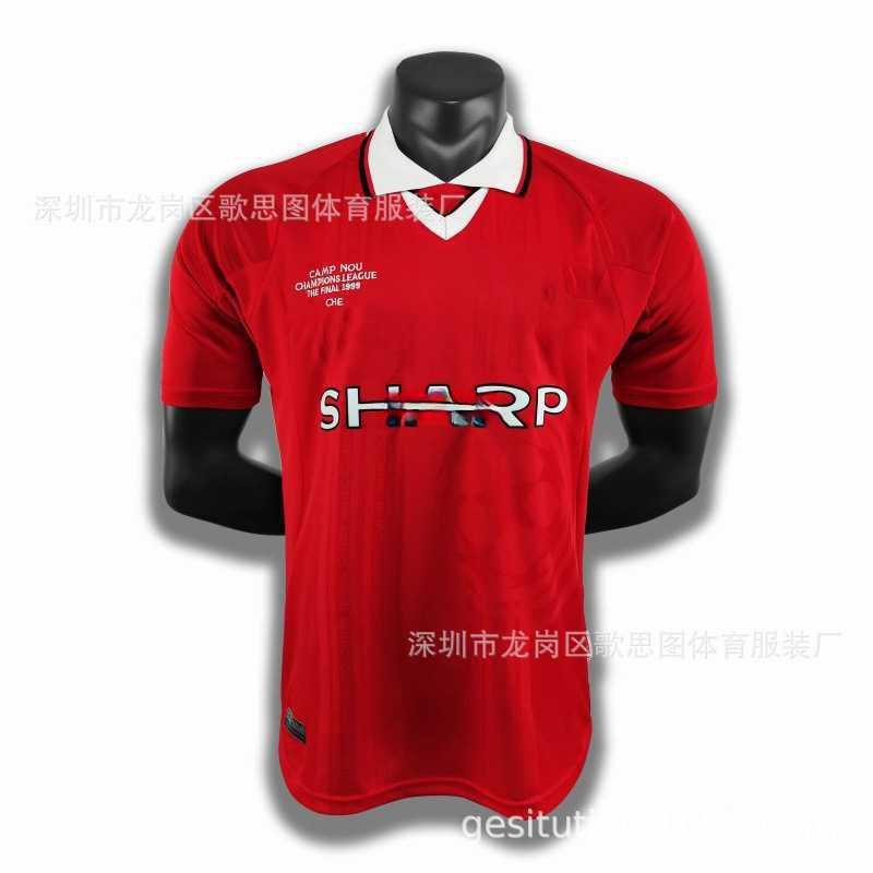 Retro Football Jersey Men Long Short Sleeve Various Season Designs Sports Training Wear