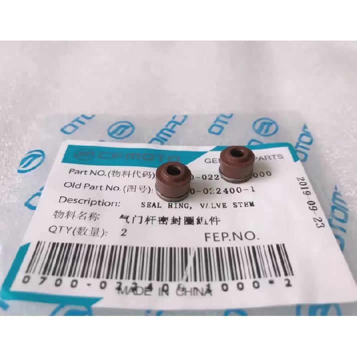 2PCS For CFMOTO Motorcycle Accessories CF650 State Guest Valve Seal 400NK Valve Oil Seal