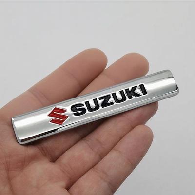 1Pcs 3D Metal Stickers Car Body Trunk Decal For Suzuki Swift Vitara Baleno Jimny Samurai Ignis Splash Kaiser DZire Swace Across