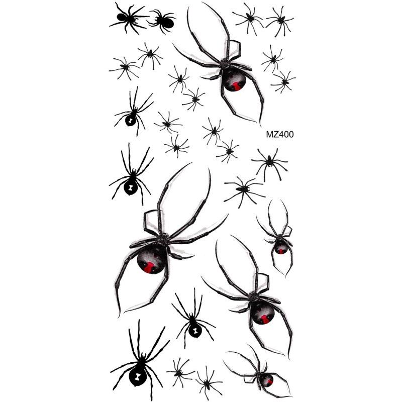 Cross-border Halloween Spider Arm Temporary Tattoo Sticker