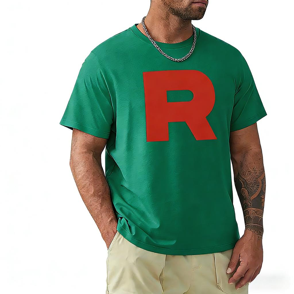 Animation and comics Logo Printed TShirt Summer Mens and Womens Plus Size Harajuku Trend Loose Casual Short Sleeve Top
