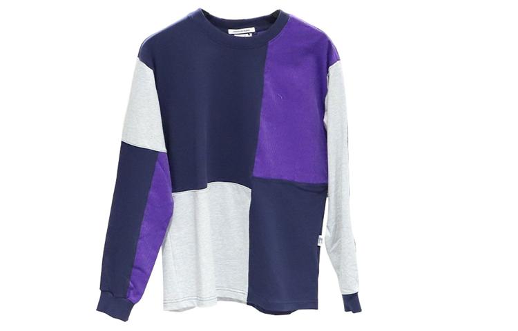PUMA T Shirts Men s White Purple & Color Crew Neck Moderate Straight Fit 539584-06 XXL