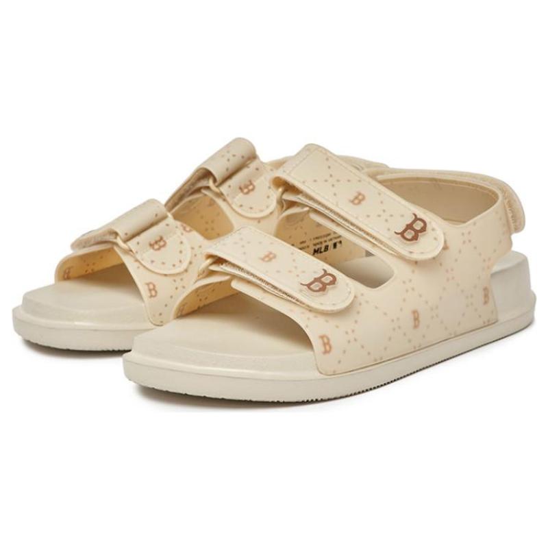 MLB Sandal Boston Red Sox Sports Sandals Unisex Yellow Brown Sneakers 3ASDCSD33-43BGS