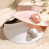 Sun Visor Hat with Fan Three Temp Settings Breathable Cooling Fan Hat Beach Hat for Women for Sun Protection and Outdoor