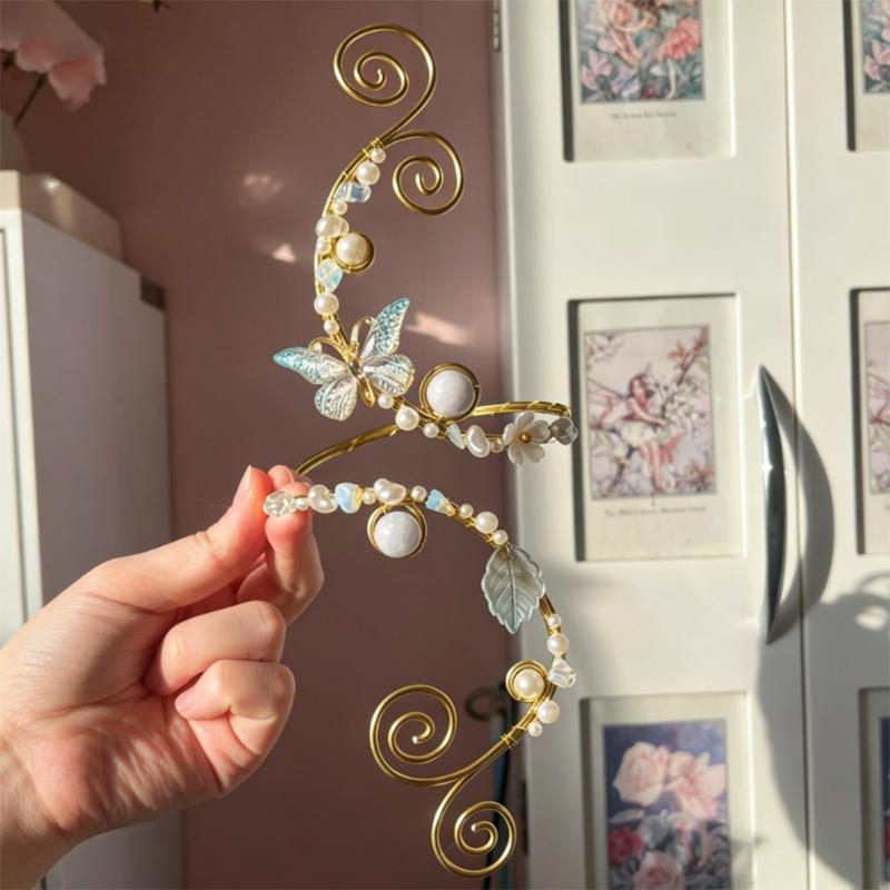1Pcs Hollow Out Iris Flower Bracelet Floral Vintage Arm Cuff Exotic Style Armlet Armband Hand Jewelry