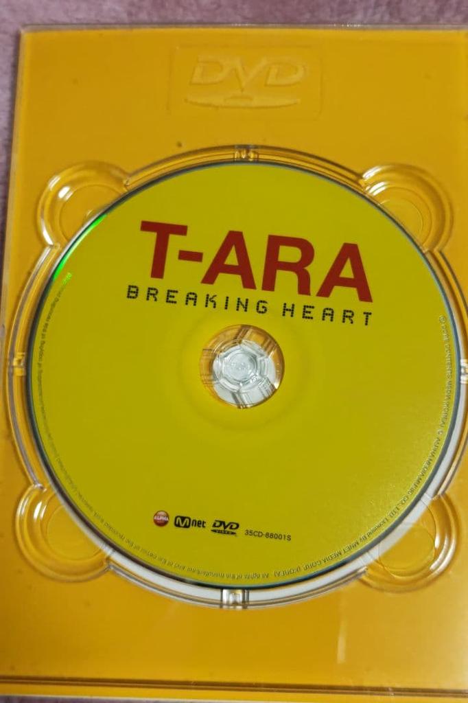 [USED] T-ARA 1st Album Breaking Heart (with DVD) - Rare
