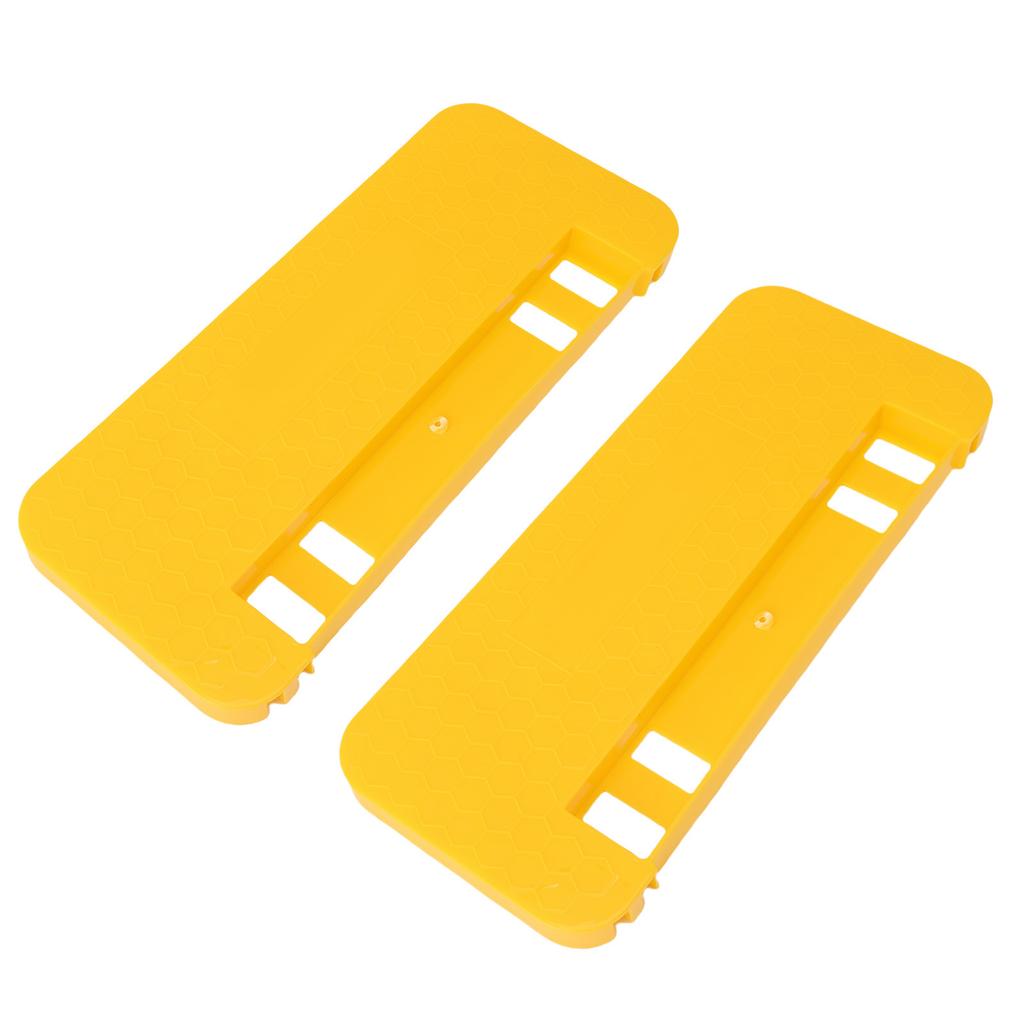 2 Stück Bienenstock Entdeckelungshalter Kunststoff Imker Flacher Honigwabenbehälter Halter Regal Schaber Werkzeug für Bienenwabe