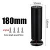Adjustable Stainless Steel Furniture Legs for Tables, Cabinets, and Sofas