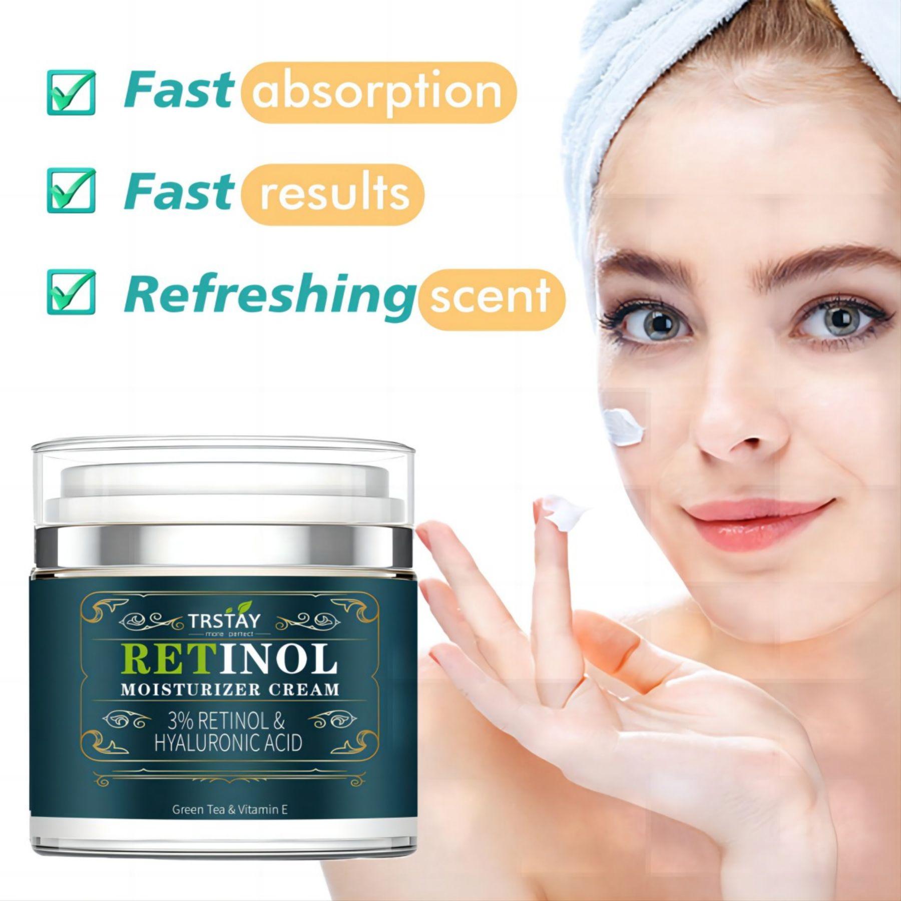 

Крем для лица с ретинолом против морщин, укрепляющий кожу против старения, уменьшает морщины на шее, уход за лицом, эффективный увлажняющий крем для кожи