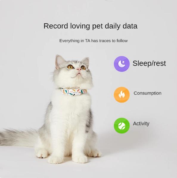 

Xiaomi PETKIT Fit 3 умный монитор активности домашних животных, монитор сна, Bluetooth, пульт дистанционного управления, водонепроницаемые ошейники для собак и кошек, работает с приложением