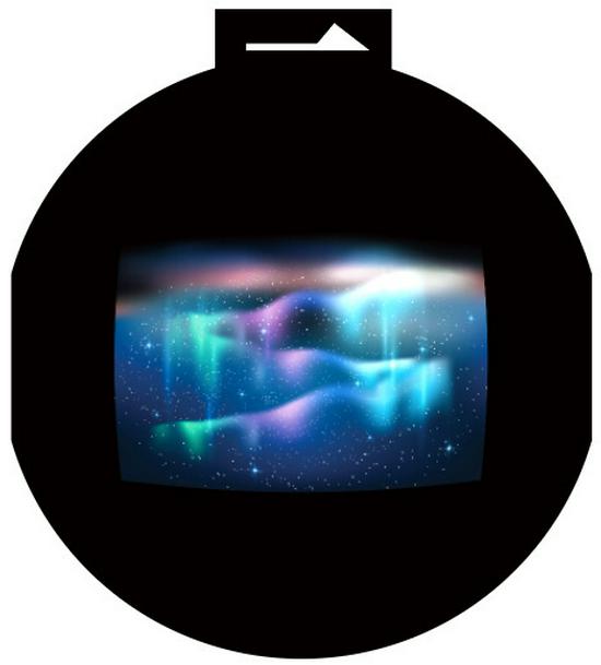 Starry Sky Moon Lamp - Creative LED Projection Night Light with Ghost Face Expressions, USB Decorative Lamp.
