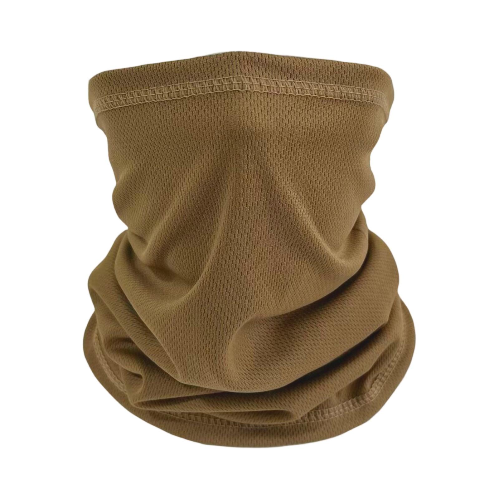 

Fashion Outdoor Cycling Mask Camouflage Headscarf Mesh Sunscreen Scarf Sunshade Headgear Quick-drying Breathable Neck Cover One Size хаки