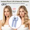 Professional Hair Root Lift Heated Clip, LCD Display Wireless Volumizing Travel Friendly Tool 2 Temperature Adjustable Electric Styling for