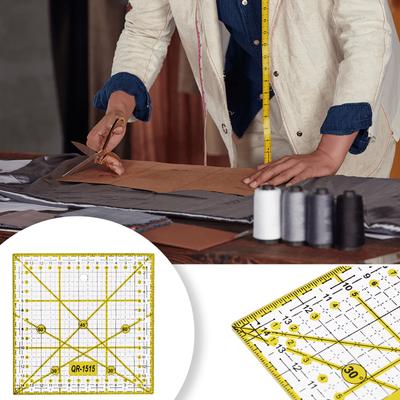 1PC Sewing Ruler Patchwork Aligned Ruler Drawing Template Rulers Sewing Measuring Supplies Sewing Tailor Quilting Tool