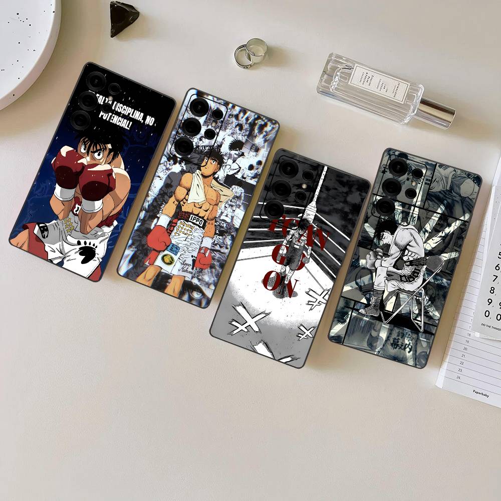 Hajime No Ippo Anime Phone Case For Samsung S 24 Fe 25 Ultra Plus 20 Lite 21 30 22 23 24 22 Ultra 5G Fundas