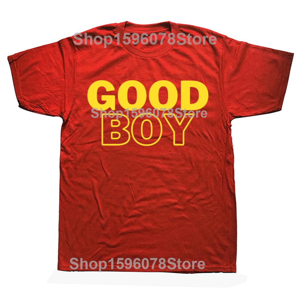 Funny Golden Good Boy Classic Graphic Tshirts Men Womens Fashion Casual Tshirt 100 Cotton Loose Oversized T Shirt S