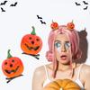Halloween Decorative Pumpkin Hair Clip For Costume Party And Creative Headwear