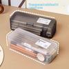 Multi-Functional Plastic Storage Box Large-Capacity Transparent Pen Box Stackable Pencil Case Gift