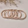 5pcs Twill High Elasticity Rubber Hair Bands Korean Simple Hair Rope Stretch Women Hair Ties Scrunchies Ponytail Holder