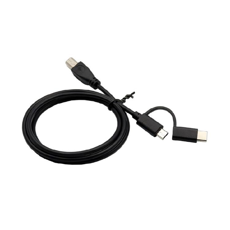USB-B Printer Date Cable for Scanner Laptop Electronic Piano & Electronic Drum