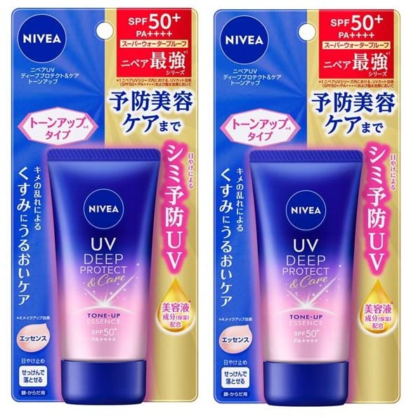 2-piece set Nivea UV Deep Protect Care Tone Up Essence 50g