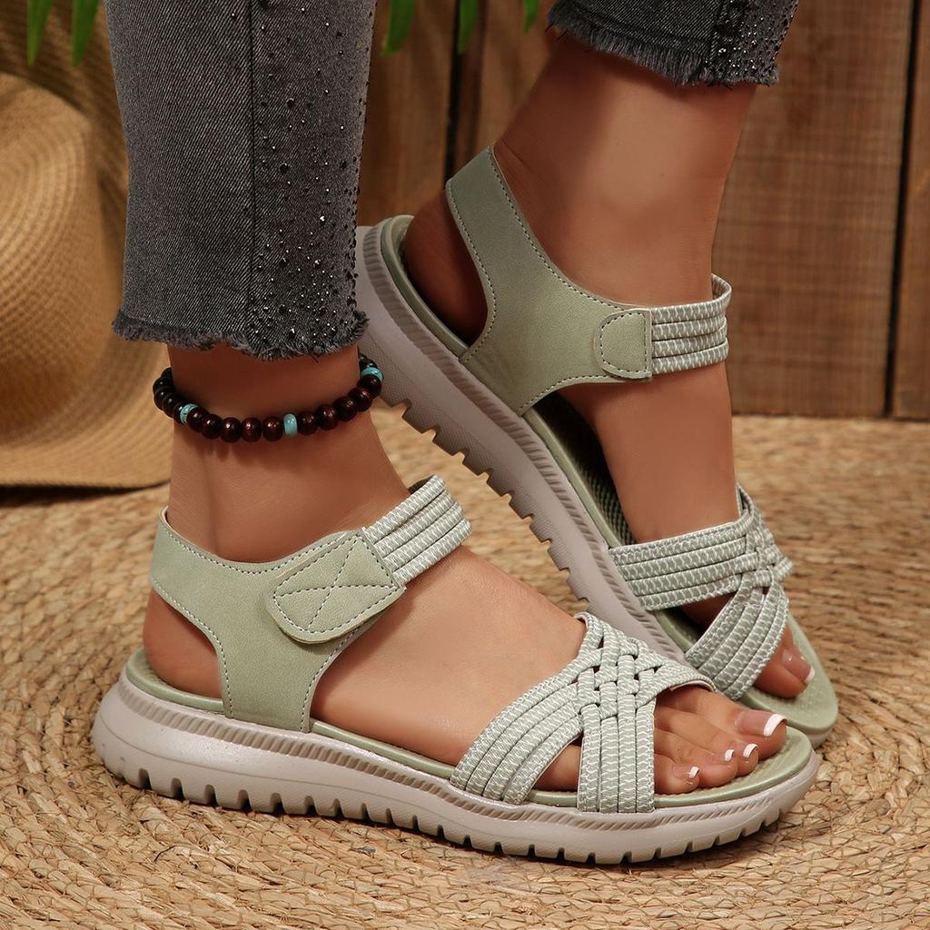 Amazon's Summer New Product: Women's Lightweight Sports Style Sandals with Thick Soles and Open-toe Design