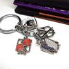 Formemory Attack on Titan merchandise Survey Corps Wings Freedom tools keychain anime keyring accessories bag pendant fashion lightweight stylish gift