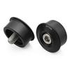 Daytona 48328 High Visibility Mirror Motorcycle Bar End Mirror Adapter for Kawasaki M8 Left and Right Set Black