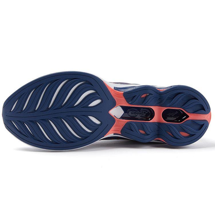 Mizuno Creation 24 Round Toe Lace-Up Shock Absorbing Non-Slip Wear-Resistant Low-Top Casual Running Shoes Unisex Sneaker Blue Orange J1GC230101