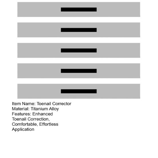 Yousheng Titanium Alloy Ingrown Toenail Corrector Kit for Curved Nail Repair Ingrown Toenail Treatment Tool Toe Nail Straightener