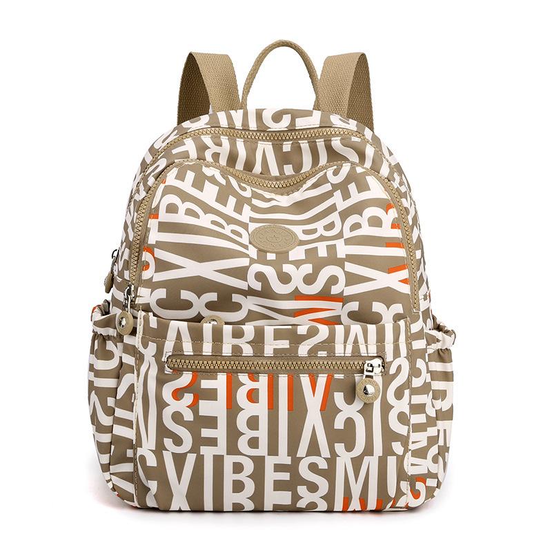 Backpack Women's Tide Ins Simple Fashion Casual Light Travel School Bag Large Capacity Versatile Backpack