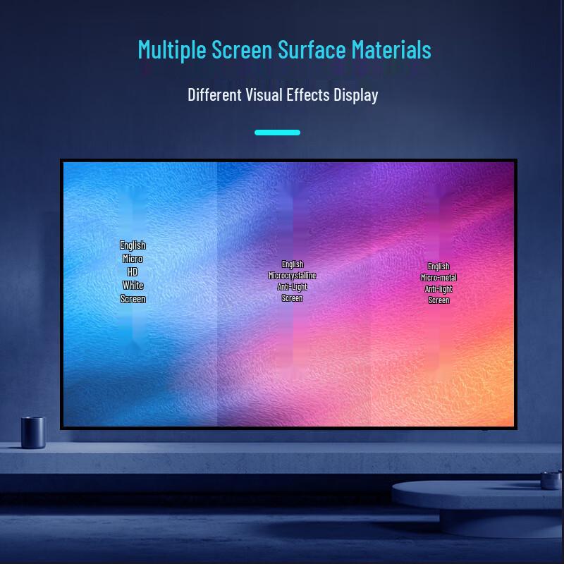 IN&VI 160-inch 16:9 Metal Anti-Light Projector Screen