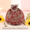 Potli Bags for Ladies & Girls | Women Shagun Pouches for Festive Seasons | Batwa Bag Bridal Purse With Embroidery -Maroon